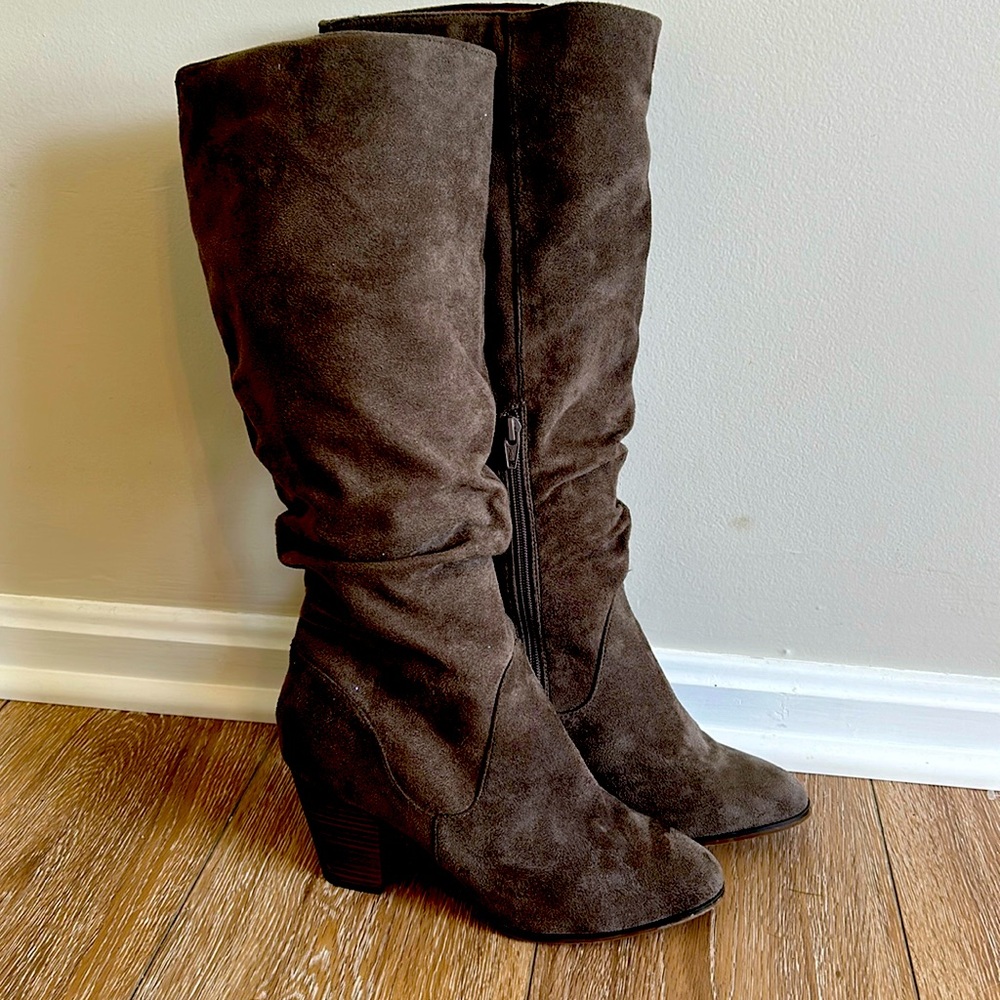 Suede Boots